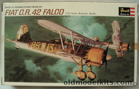 Revell 1/72 Fiat CR-42 Falco, H648-50 plastic model kit